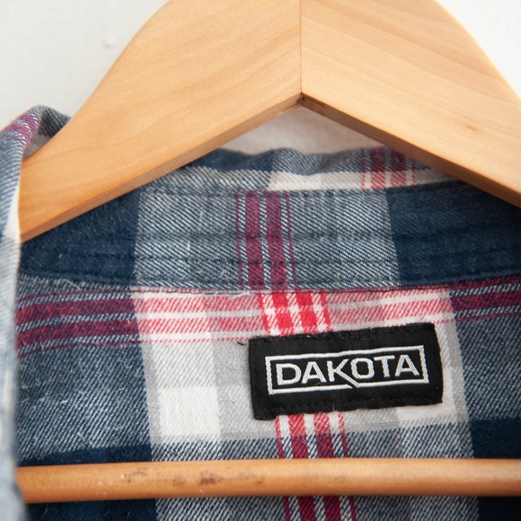 DAKOTA | BLUE/RED/WHITE PLAID - Picture 3 of 3